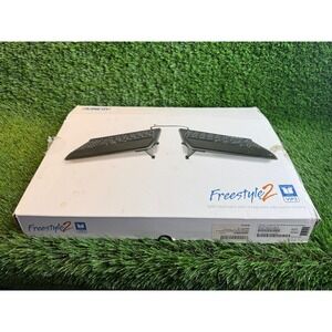 Kinesis Freestyle2 VIP3 Ergonomic Split Keyboard for Mac Black KB820HMBUS Wired